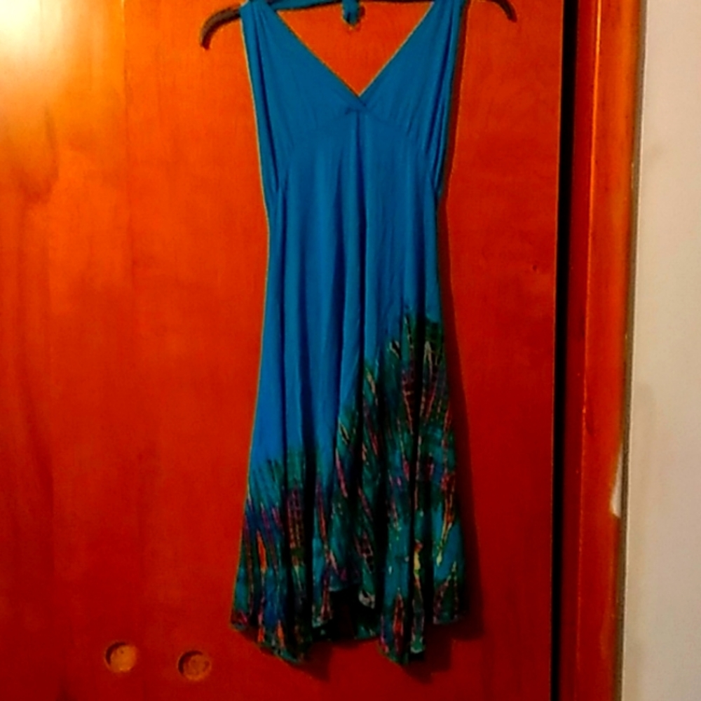 Large halter dress